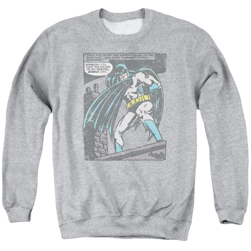 Batman Bat Origins - Men's Crewneck Sweatshirt Men's Crewneck Sweatshirt Batman   
