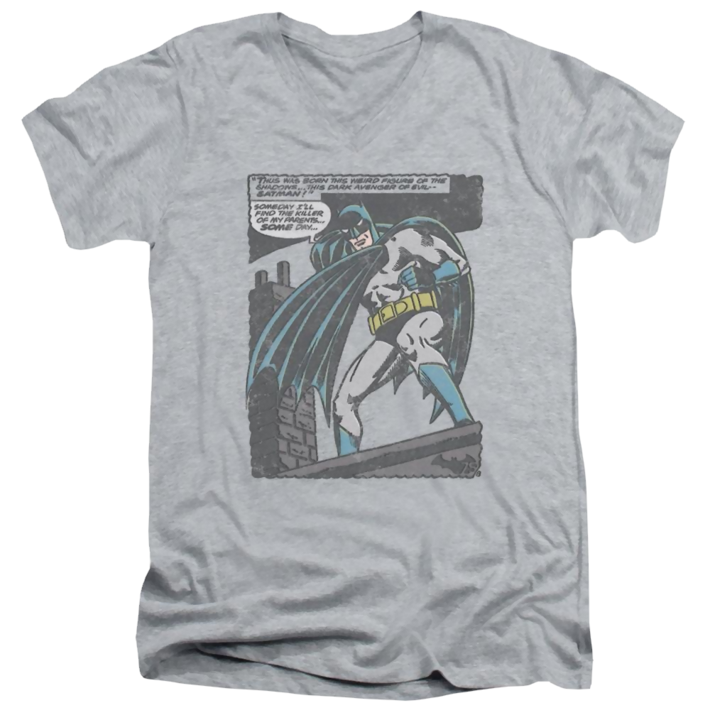 Batman Bat Origins - Men's V-Neck T-Shirt Men's V-Neck T-Shirt Batman   