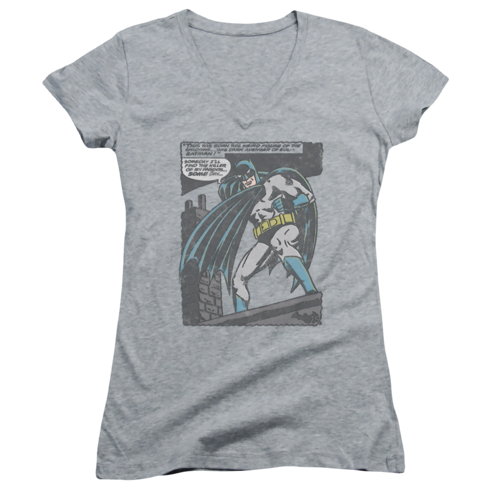 Batman Bat Origins - Juniors V-Neck T-Shirt Juniors V-Neck T-Shirt Batman   