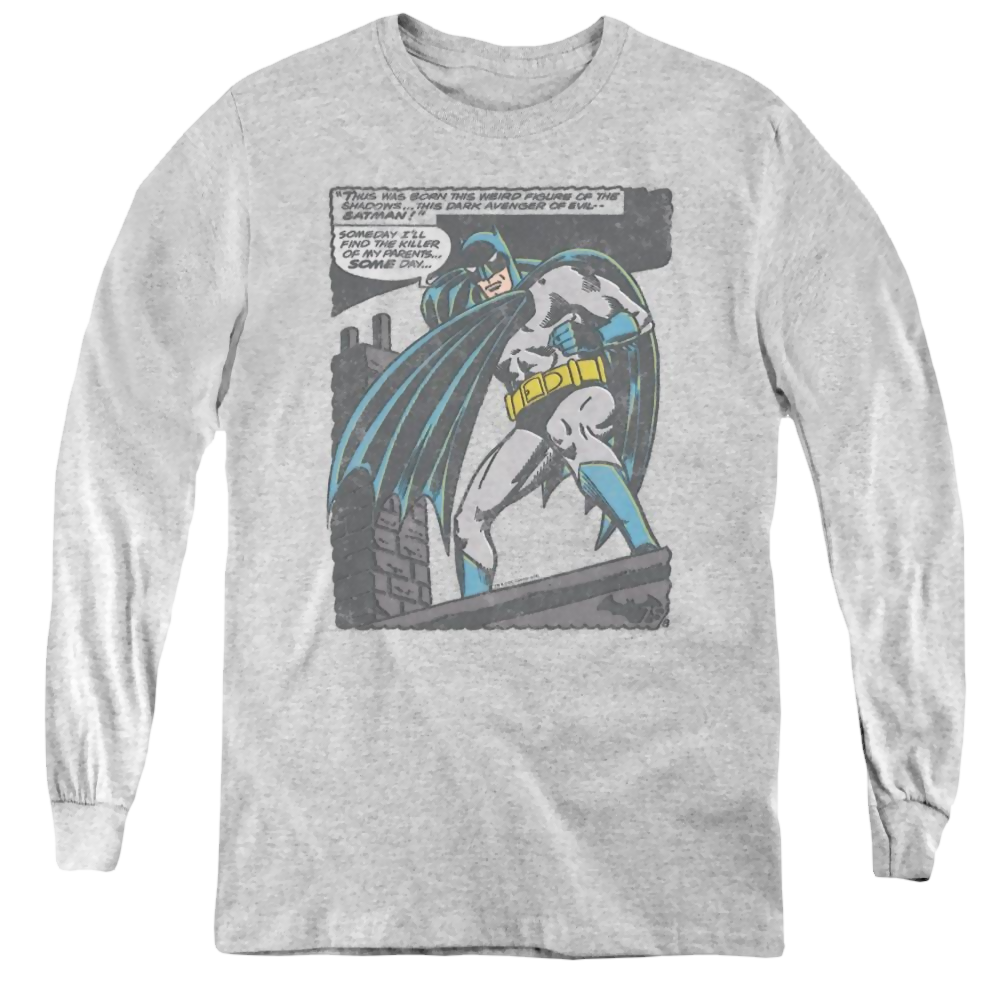Dc Batman Bat Origins - Youth Long Sleeve T-Shirt Youth Long Sleeve T-Shirt Batman   