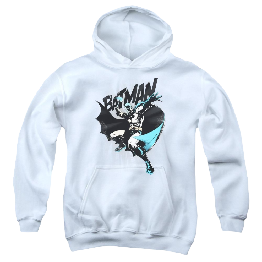 Dc Batman Batarang Throw - Youth Hoodie Youth Hoodie (Ages 8-12) Batman   