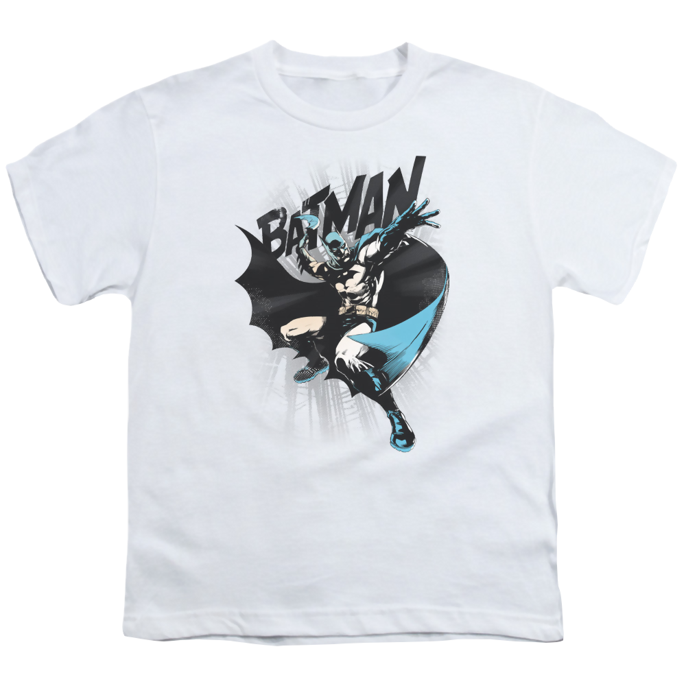 DC Batman Batarang Throw - Youth T-Shirt Youth T-Shirt (Ages 8-12) Batman   