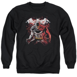 Batman Raging Bat - Men's Crewneck Sweatshirt Men's Crewneck Sweatshirt Batman   