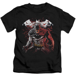 DC Batman Raging Bat - Kid's T-Shirt Kid's T-Shirt (Ages 4-7) Batman   