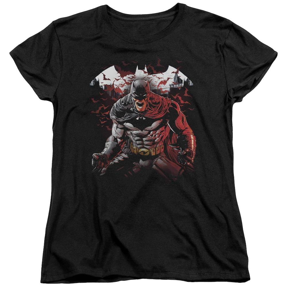 Batman Raging Bat - Women's T-Shirt Women's T-Shirt Batman   