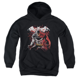 DC Batman Raging Bat - Youth Hoodie Youth Hoodie (Ages 8-12) Batman   
