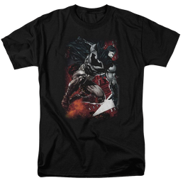 Batman Sparks Leap - Men's Regular Fit T-Shirt Men's Regular Fit T-Shirt Batman   