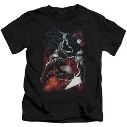 DC Batman Sparks Leap - Kid's T-Shirt Kid's T-Shirt (Ages 4-7) Batman   