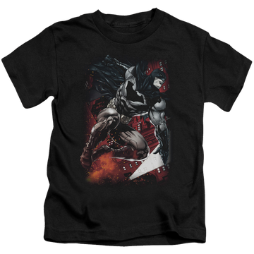 DC Batman Sparks Leap - Kid's T-Shirt Kid's T-Shirt (Ages 4-7) Batman   