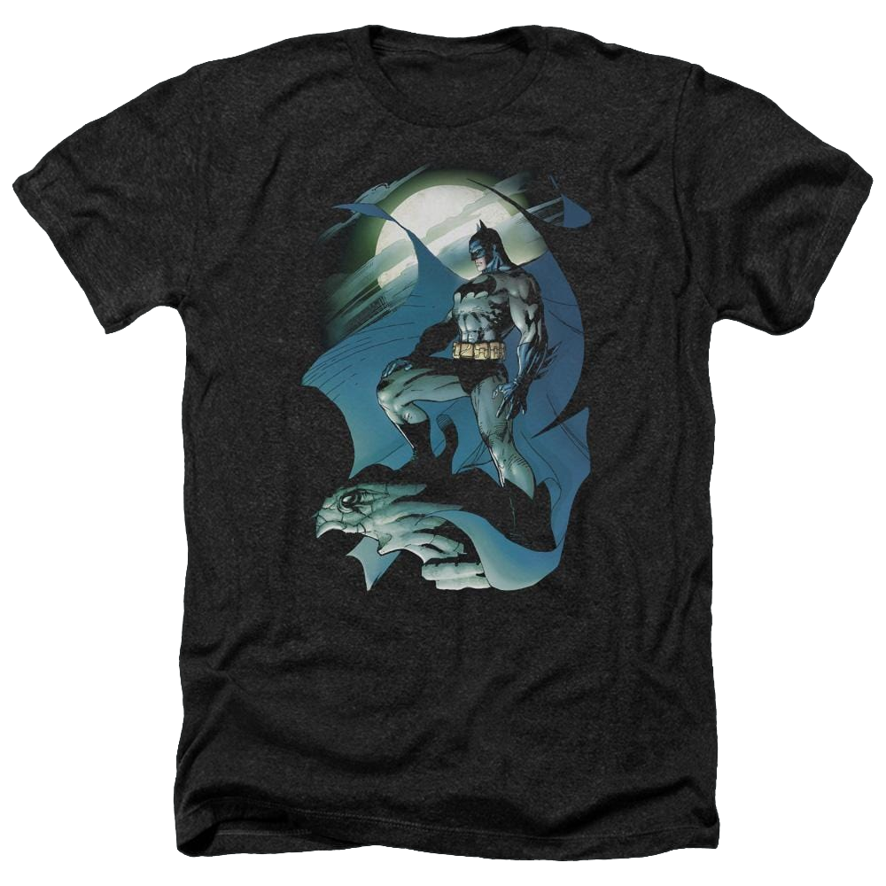 Batman Glow Of The Moon - Men's Heather T-Shirt Men's Heather T-Shirt Batman   