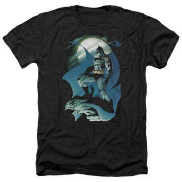 Batman Glow Of The Moon - Men's Heather T-Shirt Men's Heather T-Shirt Batman   