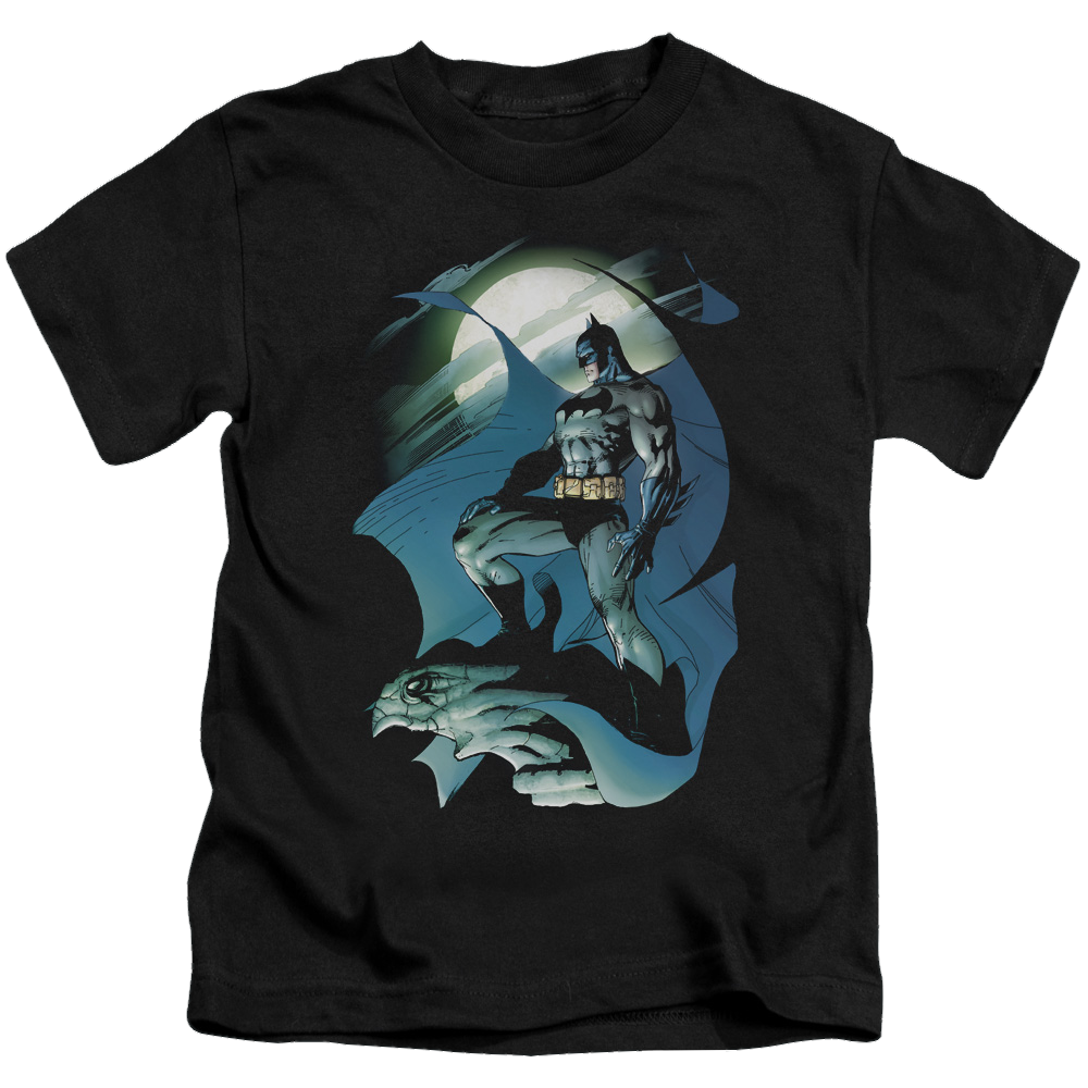 DC Batman Glow Of The Moon - Kid's T-Shirt Kid's T-Shirt (Ages 4-7) Batman   