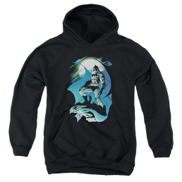 DC Batman Glow Of The Moon - Youth Hoodie Youth Hoodie (Ages 8-12) Batman   