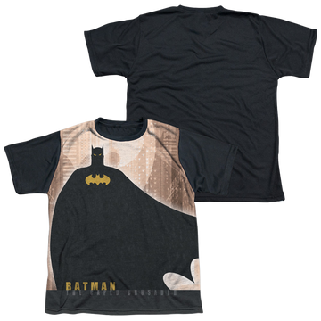 DC Batman City Crusader - Youth Black Back T-Shirt Youth Black Back T-Shirt (Ages 8-12) Batman   