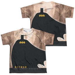 DC Batman City Crusader (Front/Back Print) - Youth All-Over Print T-Shirt Youth All-Over Print T-Shirt (Ages 8-12) Batman   