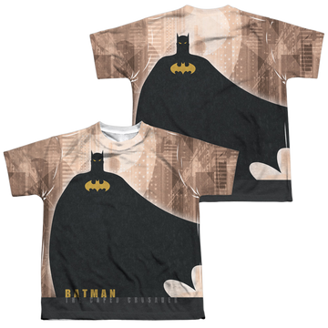 DC Batman City Crusader (Front/Back Print) - Youth All-Over Print T-Shirt Youth All-Over Print T-Shirt (Ages 8-12) Batman   