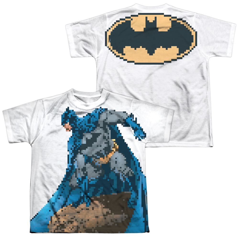 DC Batman Batbit (Front/Back Print) - Youth All-Over Print T-Shirt Youth All-Over Print T-Shirt (Ages 8-12) Batman   