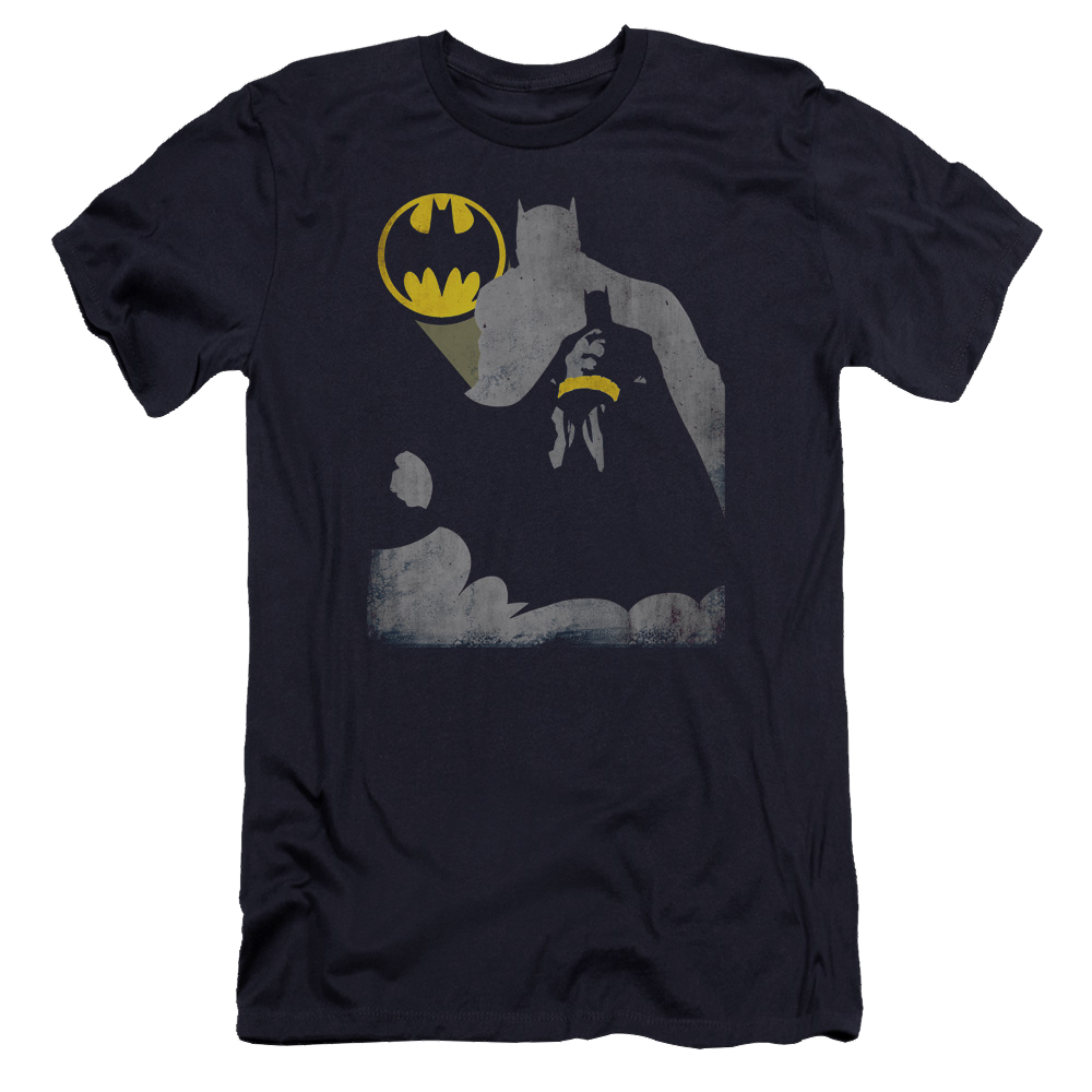 Batman Bat Knockout - Men's Premium Slim Fit T-Shirt Men's Premium Slim Fit T-Shirt Batman   