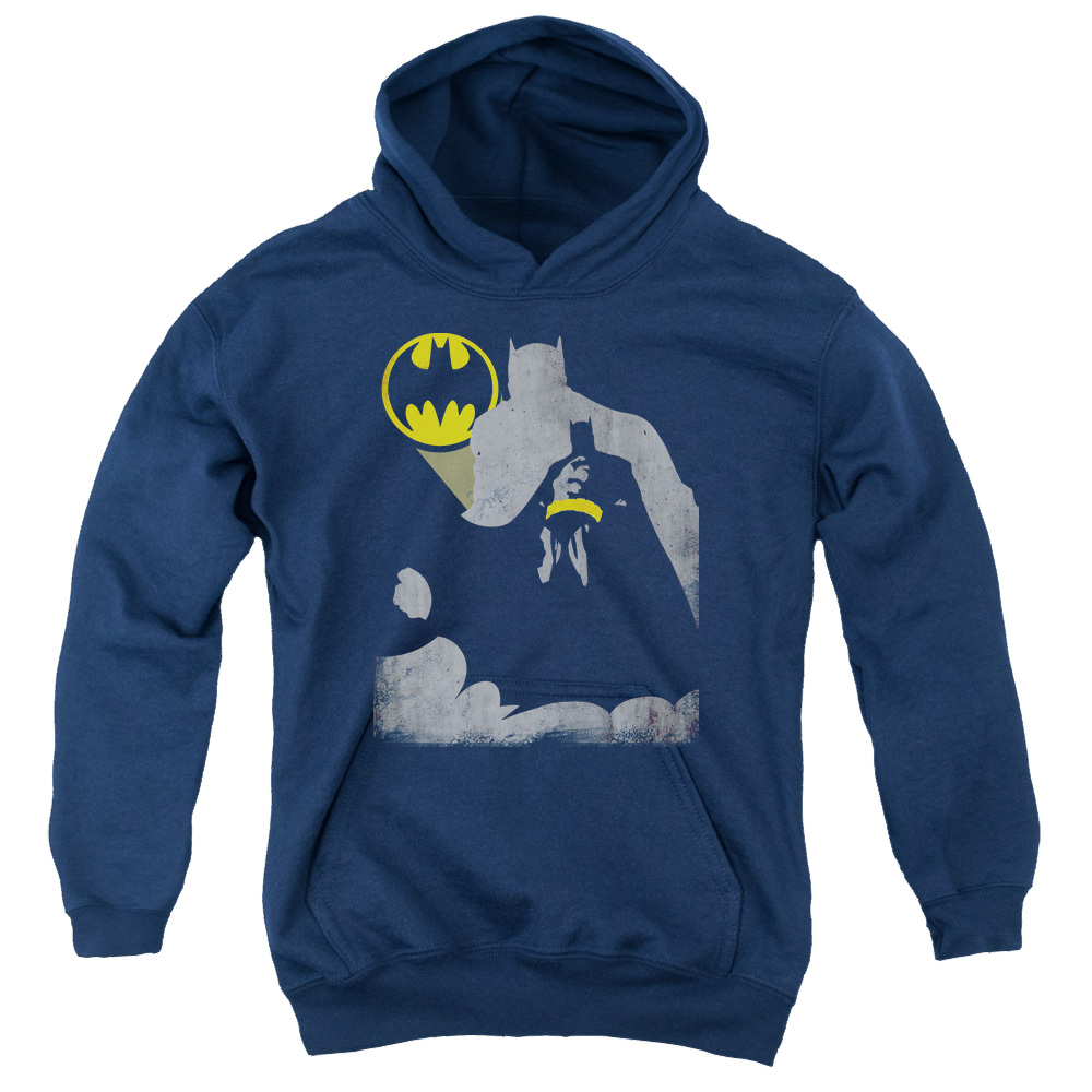 DC Batman Bat Knockout - Youth Hoodie Youth Hoodie (Ages 8-12) Batman   
