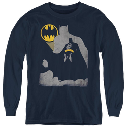 Dc Batman Bat Knockout - Youth Long Sleeve T-Shirt Youth Long Sleeve T-Shirt Batman   