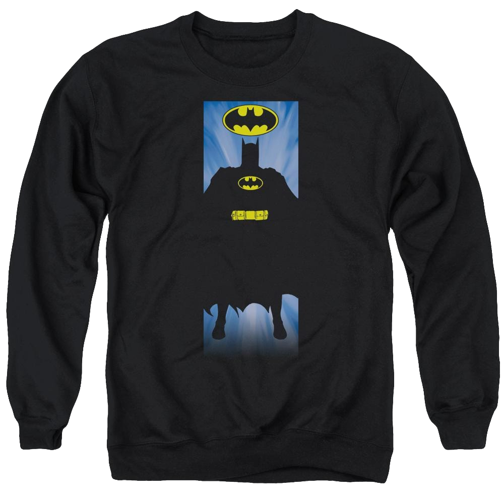 Batman Batman Block - Men's Crewneck Sweatshirt Men's Crewneck Sweatshirt Batman   