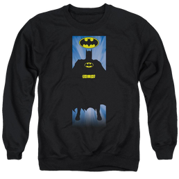 Batman Batman Block - Men's Crewneck Sweatshirt Men's Crewneck Sweatshirt Batman   