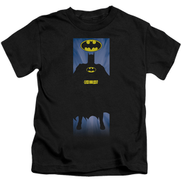 DC Batman Batman Block - Kid's T-Shirt Kid's T-Shirt (Ages 4-7) Batman   