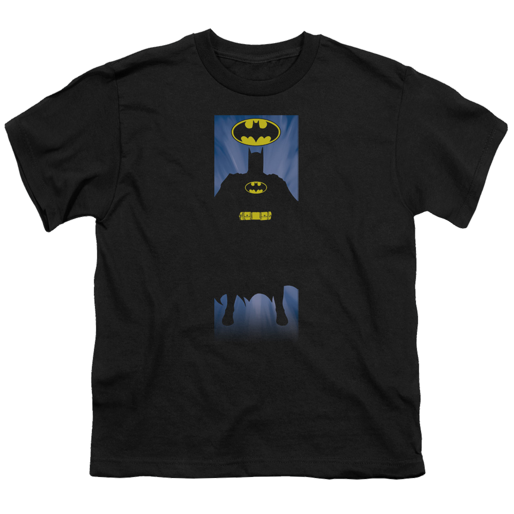 DC Batman Batman Block - Youth T-Shirt Youth T-Shirt (Ages 8-12) Batman   