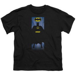 DC Batman Batman Block - Youth T-Shirt Youth T-Shirt (Ages 8-12) Batman   