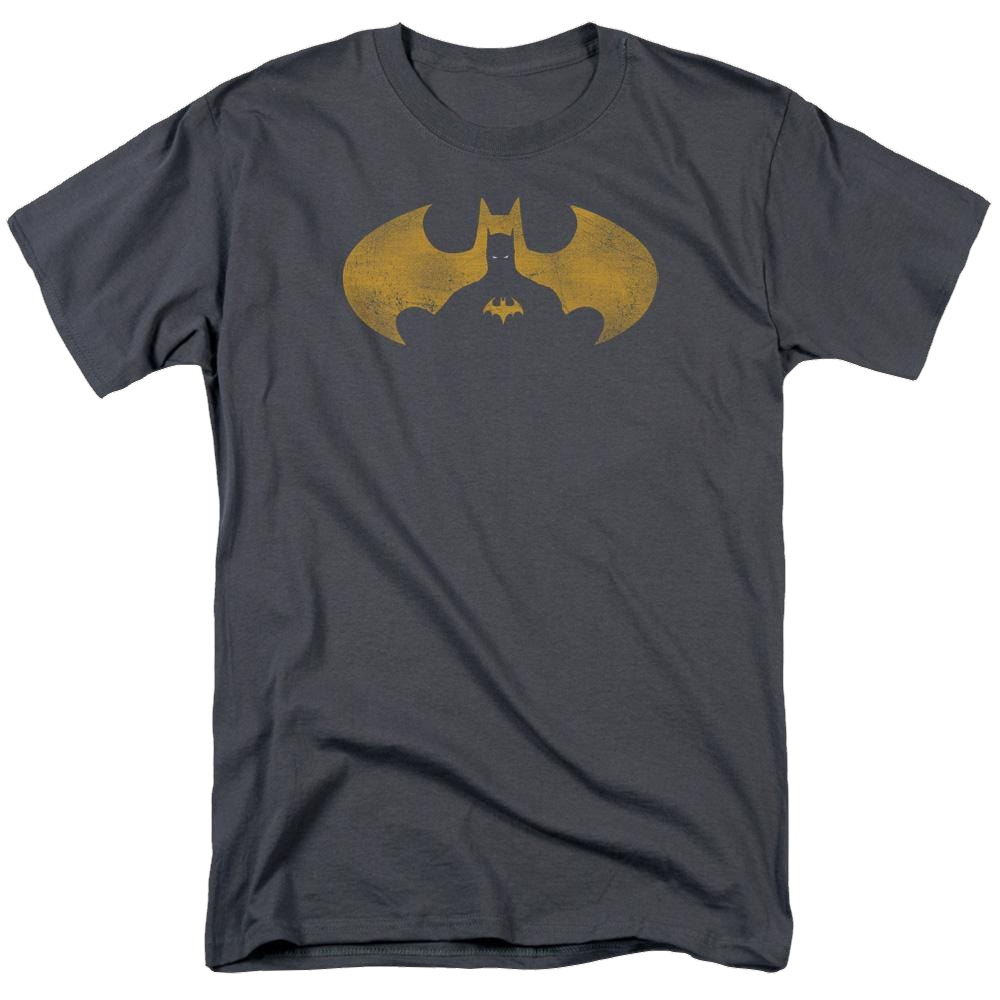 Batman Bat Symbol Knockout - Men's Regular Fit T-Shirt Men's Regular Fit T-Shirt Batman   