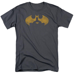 Batman Bat Symbol Knockout - Men's Regular Fit T-Shirt Men's Regular Fit T-Shirt Batman   