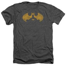 Batman Bat Symbol Knockout - Men's Heather T-Shirt Men's Heather T-Shirt Batman   