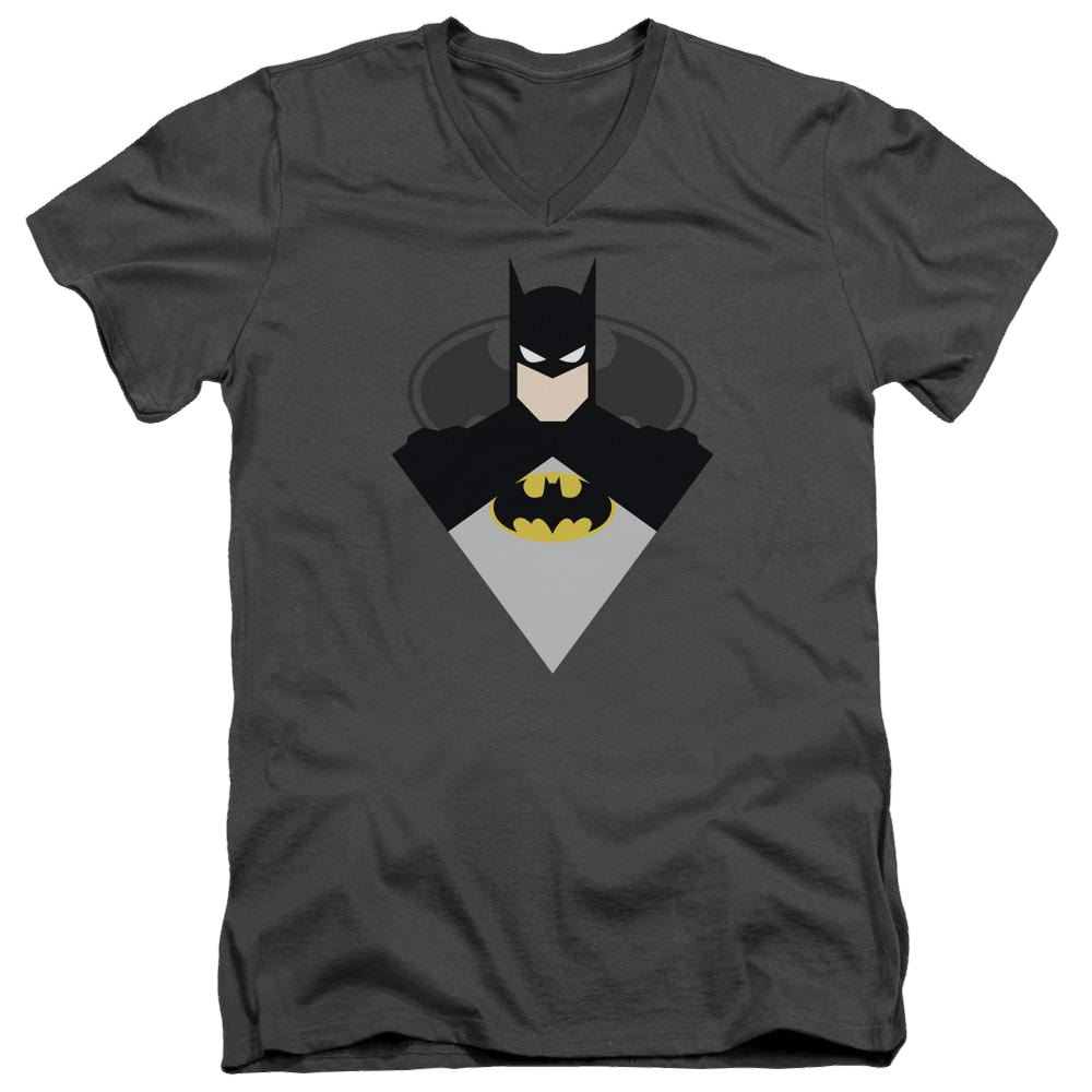 Batman Simple Bat - Men's V-Neck T-Shirt Men's V-Neck T-Shirt Batman   