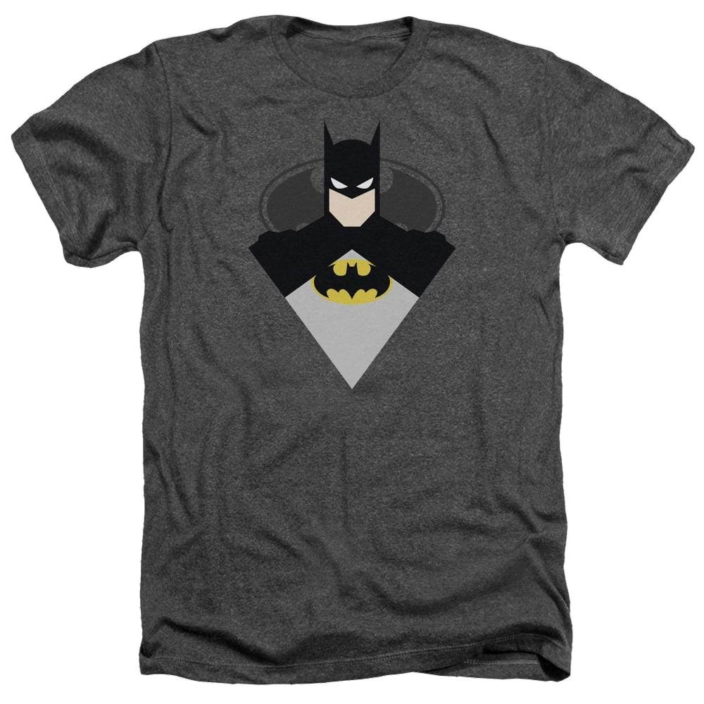 Batman Simple Bat - Men's Heather T-Shirt Men's Heather T-Shirt Batman   