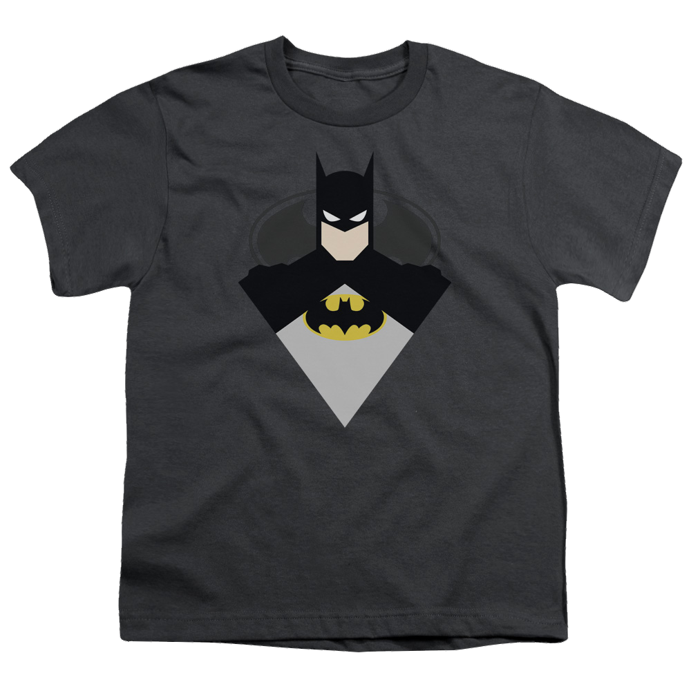 DC Batman Simple Bat - Youth T-Shirt Youth T-Shirt (Ages 8-12) Batman   
