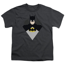 DC Batman Simple Bat - Youth T-Shirt Youth T-Shirt (Ages 8-12) Batman   