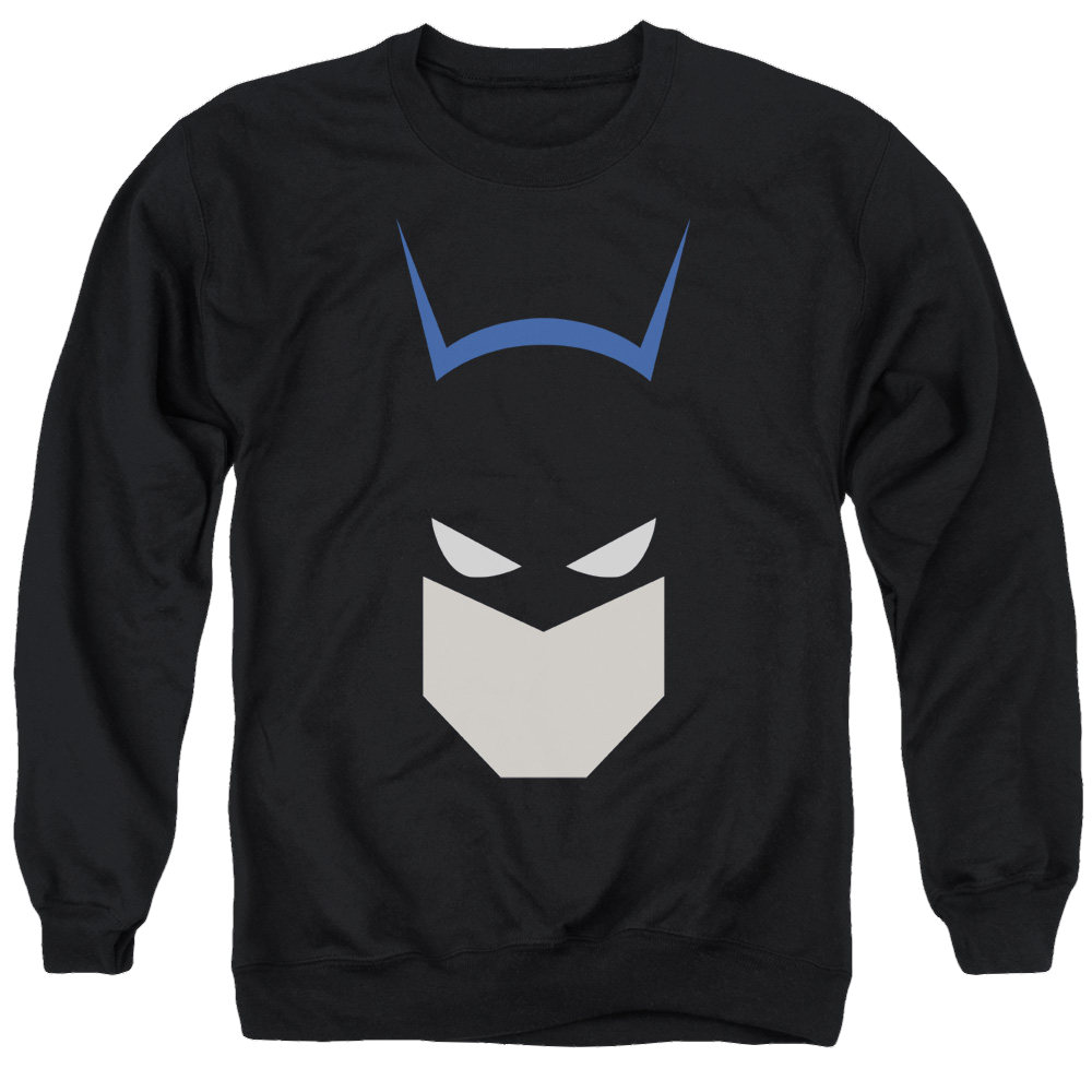 Batman  Bat Head - Men's Crewneck Sweatshirt Men's Crewneck Sweatshirt Batman   