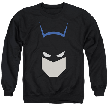Batman  Bat Head - Men's Crewneck Sweatshirt Men's Crewneck Sweatshirt Batman   