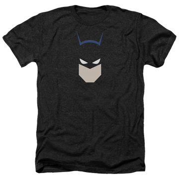 Charcoal men's heather t-shirt with Batman Bat Head graphic