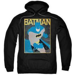 Batman Simple Bm Poster - Pullover Hoodie Pullover Hoodie Batman   