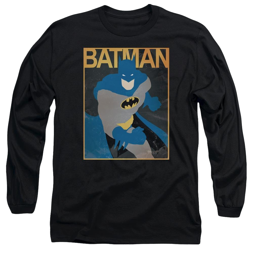 Batman Simple Bm Poster - Men's Long Sleeve T-Shirt Men's Long Sleeve T-Shirt Batman   