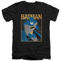 Batman Simple Bm Poster - Men's V-Neck T-Shirt Men's V-Neck T-Shirt Batman   