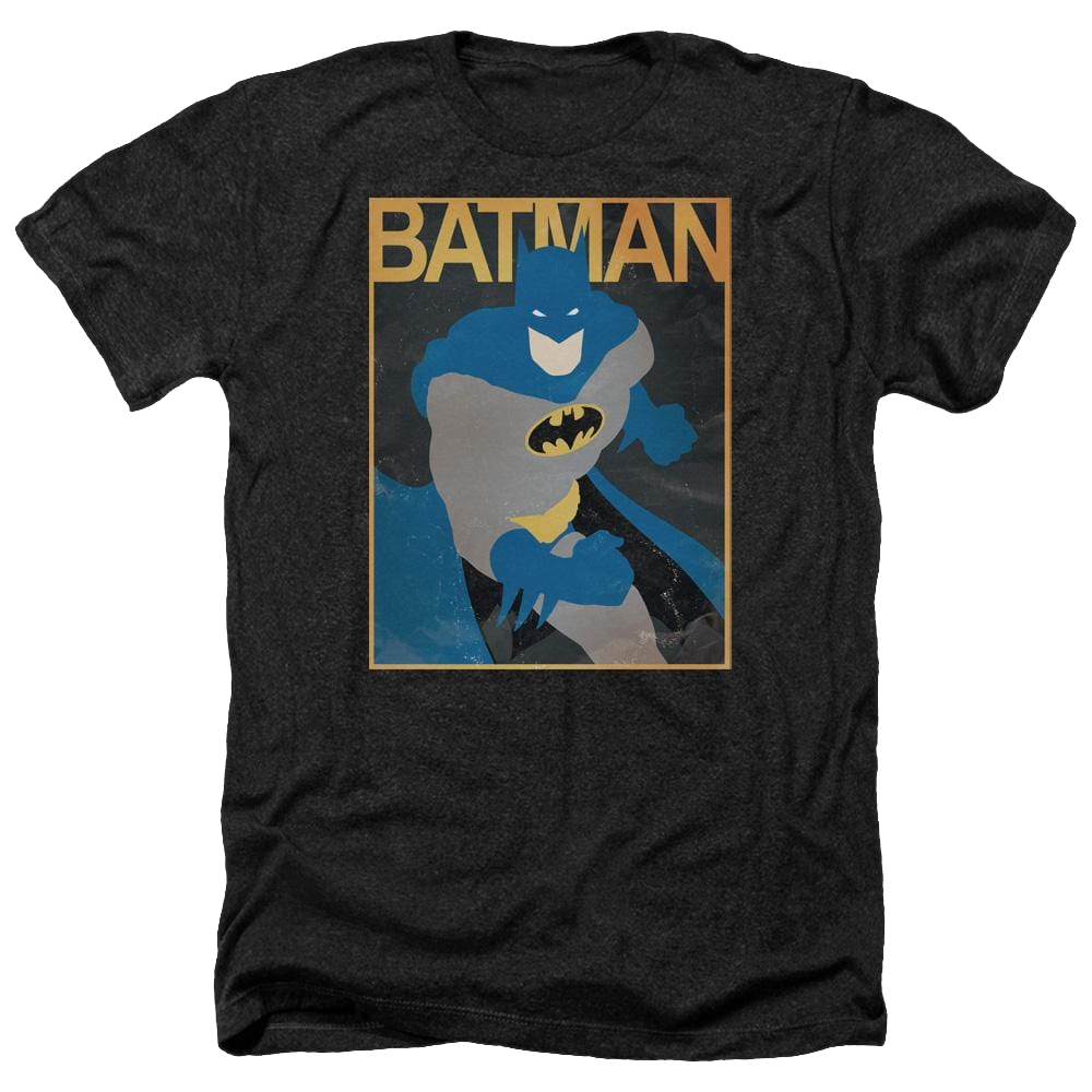 Batman Simple Bm Poster - Men's Heather T-Shirt Men's Heather T-Shirt Batman   