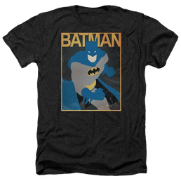 Batman Simple Bm Poster - Men's Heather T-Shirt Men's Heather T-Shirt Batman   