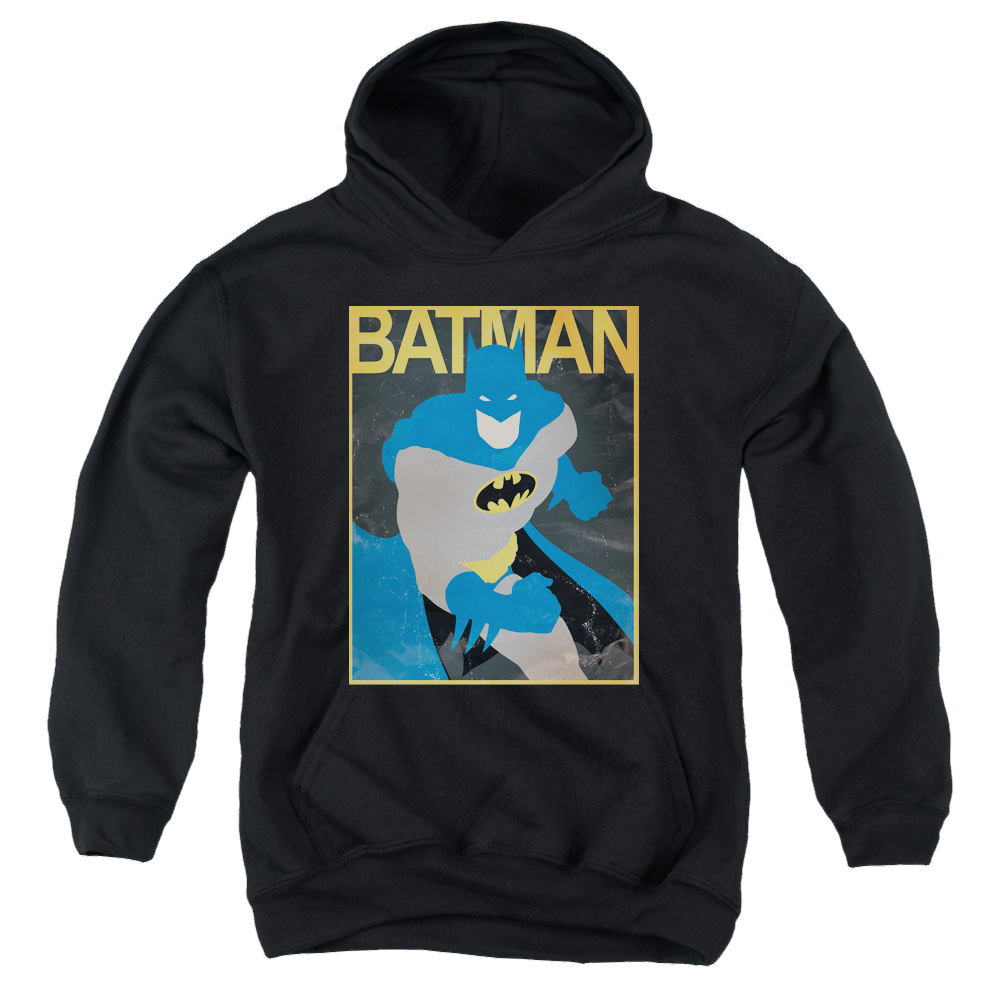 DC Batman Simple Bm Poster - Youth Hoodie Youth Hoodie (Ages 8-12) Batman   