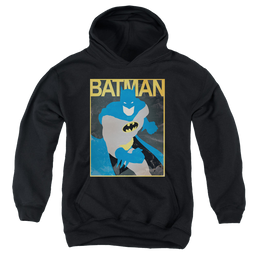 DC Batman Simple Bm Poster - Youth Hoodie Youth Hoodie (Ages 8-12) Batman   