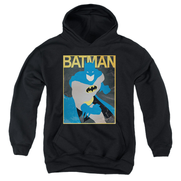 DC Batman Simple Bm Poster - Youth Hoodie Youth Hoodie (Ages 8-12) Batman   