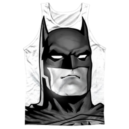 DC Batman Bw Bat Head - Men's All Over Print Tank Top Men's All Over Print Tank Batman   
