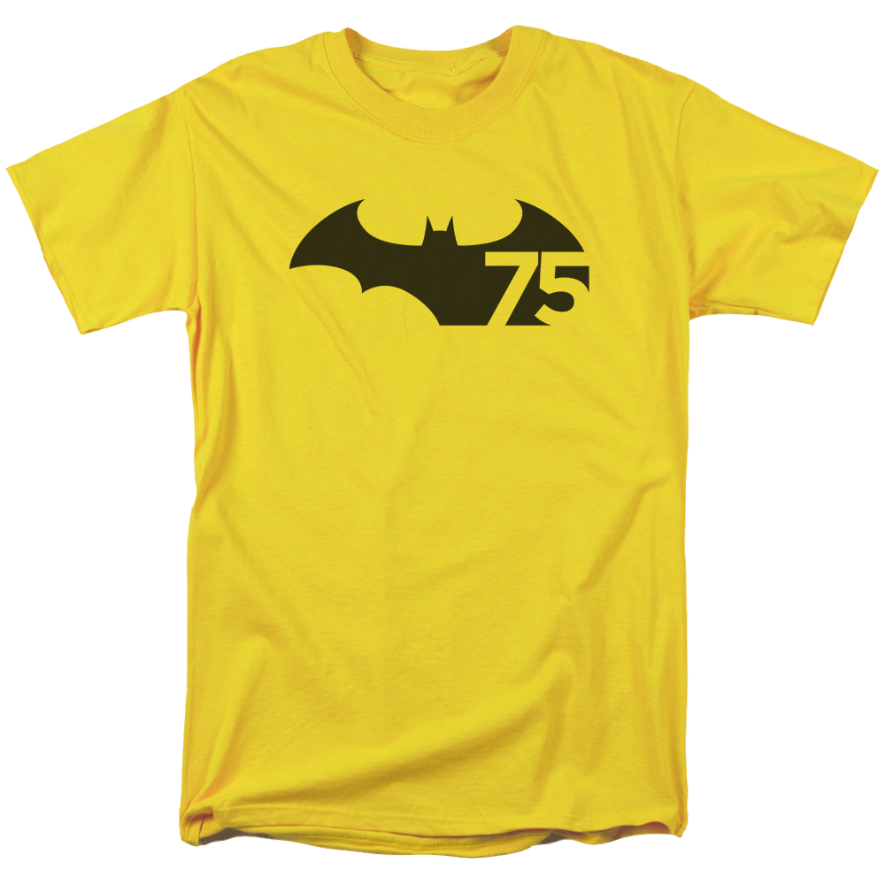 Batman 75 Logo - Men's Regular Fit T-Shirt Men's Regular Fit T-Shirt Batman   