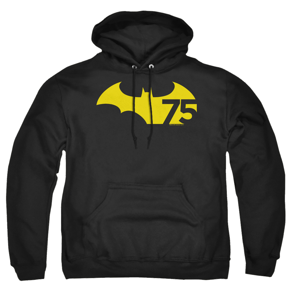 Batman 75 Logo 2 - Pullover Hoodie Pullover Hoodie Batman   